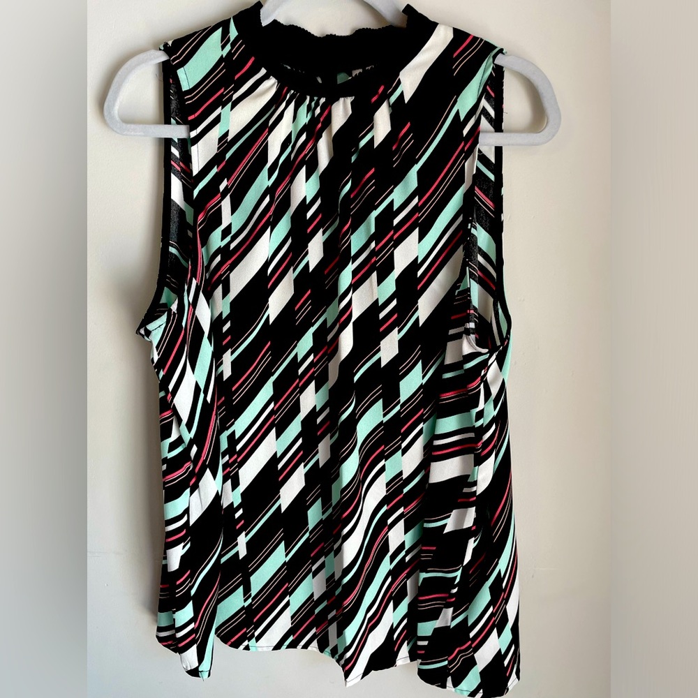 Elle brand XL high neck sleeveless top